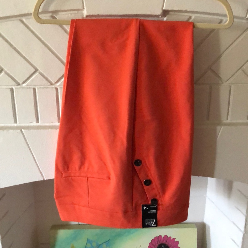 Orange New York and Company dress pants